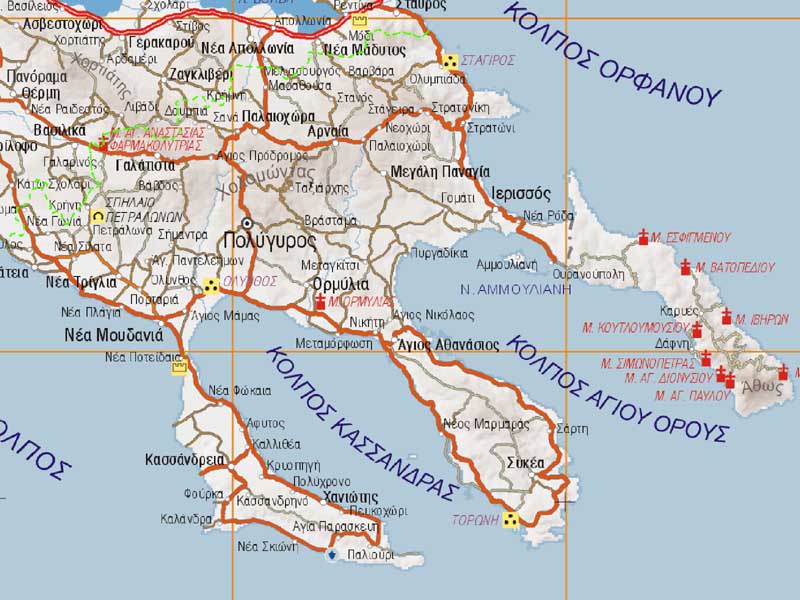 Пътна помощ Халкидики Гърция