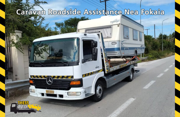 caravan, camper, or RV Roadside Assistance Nea Fokaia